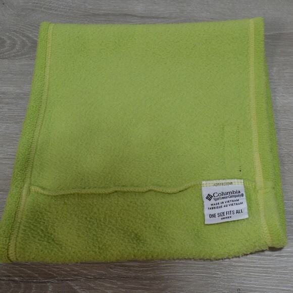 Columbia Green Fleece Hat and Neck Warmer Hat Size L/XL - Picture 3 of 6